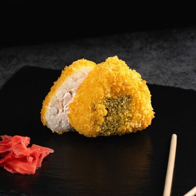 Онигири с курицей холодного копчения темпура в Полный песец по цене 168 ₽