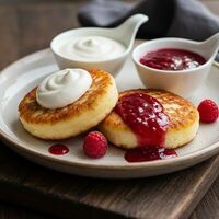 Сырники в Грузинская кухня Пурмарили