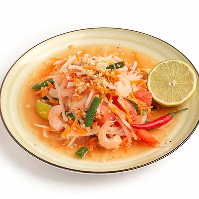 Сом Там с креветками в Тайские рисоварни Soi7 по цене 550 ₽