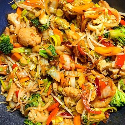 Wok Японский хурасаме Тигровая креветка в Японский Food Sale по цене 919 ₽