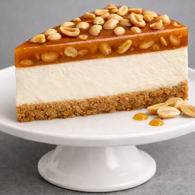 Чизкейк Сникерс в Lo-Fi Coffee по цене 320 ₽