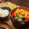 Том ям с морепродуктами + отварной рис в Trinity Irish Pub по цене 770