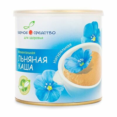 Каша льняная Верное Средство натуральная банка в Азбука Вкуса Экспресс Меню по цене 322 ₽