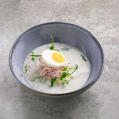 Окрошка на йогурте в На Парах по цене 360