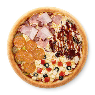 Пицца Четыре сезона 28 см Оригинальное в Domino Pizza по цене 910 ₽