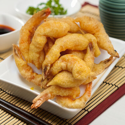 Креветка жареная в кляре в Wai Mai по цене 770 ₽