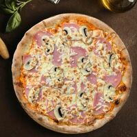 Пицца Ветчина с грибами в Семья Плюс