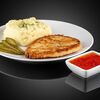 Куриная отбивная с пюрев MacSushki по цене 470