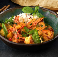 Карри с креветками в Mojo