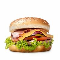 Барбекю бургер с говядиной в Hoho burger