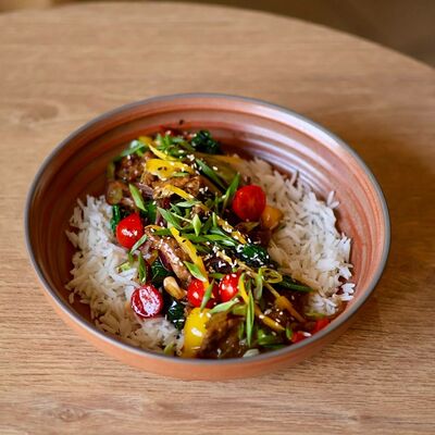Mоngolian Beef в Rice foodcoffee по цене 4390 ₸