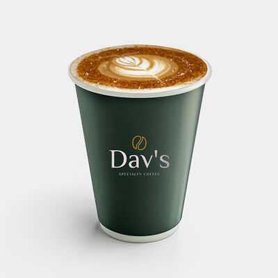 Латте соленая карамель в Dav's Specialty Coffee по цене 375 ₽