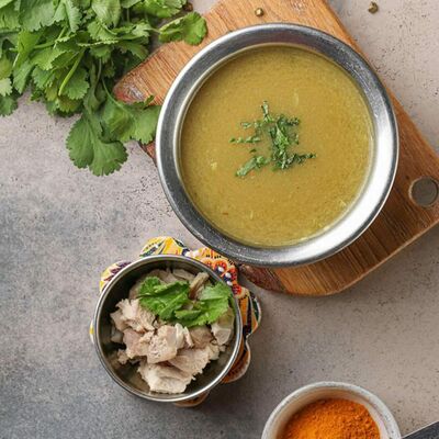 Суп Шорба куриная в Baga Kitchen по цене 690 ₽