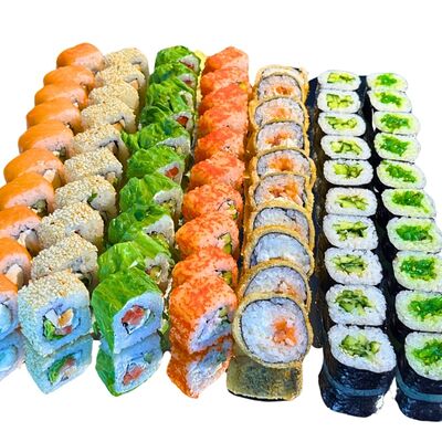  Сет 70 и пицца Маргаритав Sushi n Roll по цене 11290 ₸