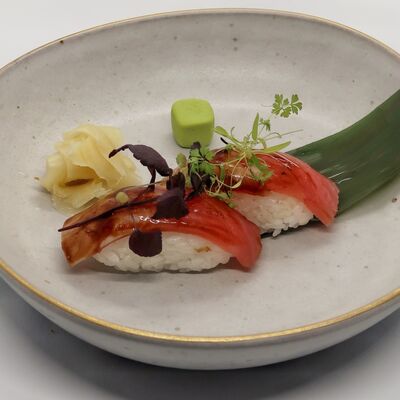 Нигири с тунцом в Robata по цене 220 ₽