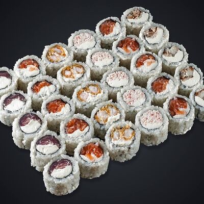 Fish & Cheese и два соевых соуса в Суши дяди Вани по цене 1598 ₽