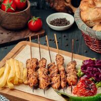 Шашлык из курицы по-турецки в Папито бар и гриль