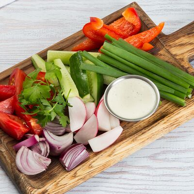 Ассорти свежих овощей в Ресторан Пар при центральных банях по цене 510 ₽