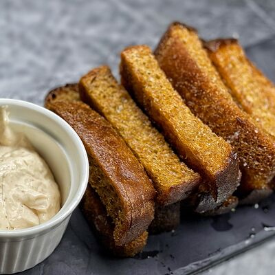 Гренки ржаные в FABRIKA по цене 240 ₽