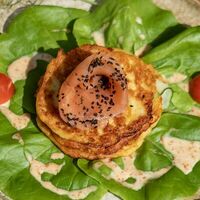 Картофельные панкейки в Coff