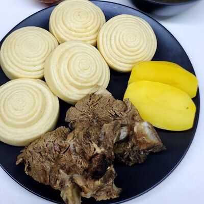 Слоёное хинкали в РОХАТ ФЮЖНЬ по цене 710 ₽