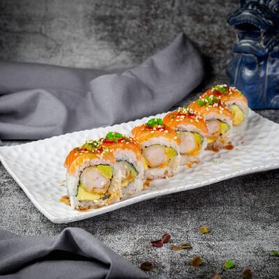 Эби сяке ролл в Duran Bar & Grill по цене 569