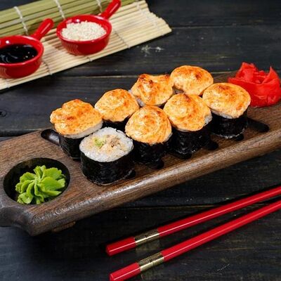 Запеченный ролл Кавасакив Sreda по цене 900 ₽