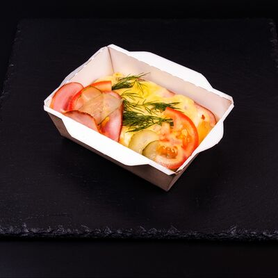 Омлет с ветчиной и сыром в Кофе блин по цене 269 ₽