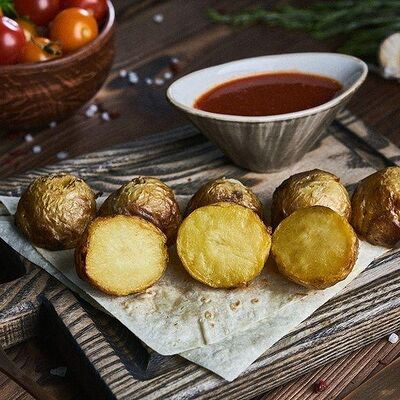 Картофель на мангале в Батя жарит по цене 245 ₽