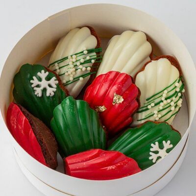 Набор мадлен новогодний в Волконский по цене 1250 ₽