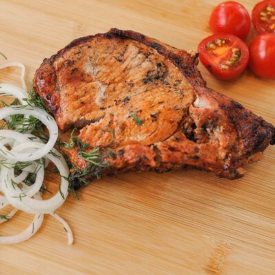 Шашлык из cвинoй корейки в Шашлындос по цене 429 ₽