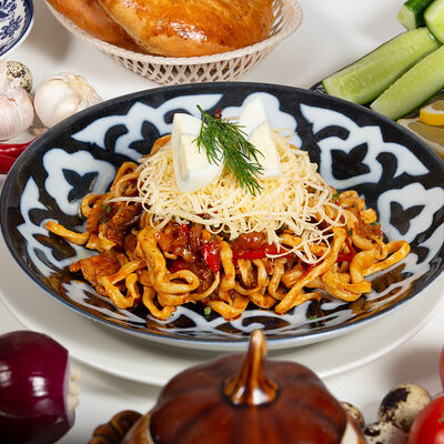 Жаренный Лагман в Самарканд PLOVE CENTER по цене 480 ₽