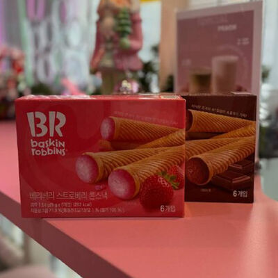 Вафельные трубочки Baskin Robbinsв Yammy по цене 460 ₽