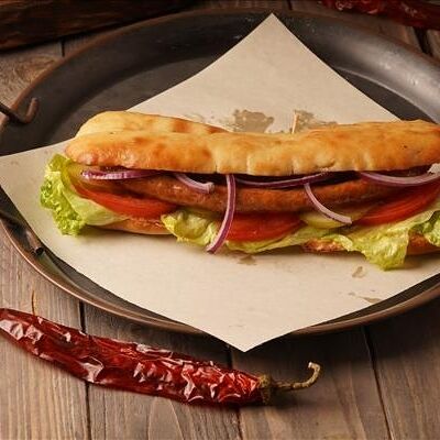 Сербские колбаски в лепинье в Балкан Гриль Вкус Сербии по цене 650 ₽