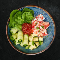 Поке боул с крабом в Mojo