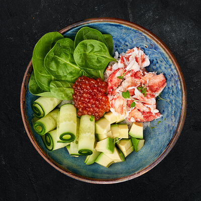 Поке боул с крабом в Mojo по цене 650