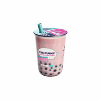 М Ежевика-черника с кусочками винoграда в Tea funny Bubble tea