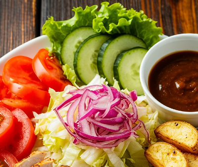 BBQ тарелка в Bazar street food по цене 570 ₽