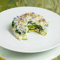 Салат с крабом и артишоком в Turandot