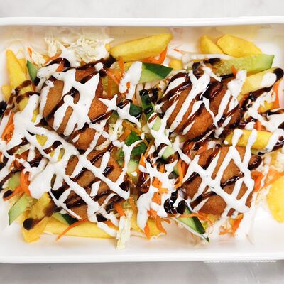 Картошка Бокс Креветки с соусом терияки в Bonape по цене 750 ₽