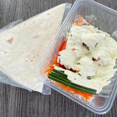 Бокс со свининойв Шашлык Шаурма на углях по цене 495 ₽