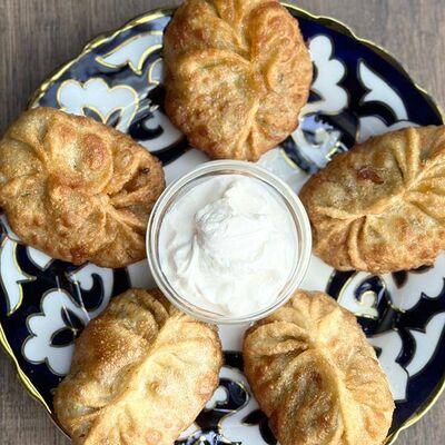 Манты жареные в Чайхана Плов N1 по цене 577 ₽