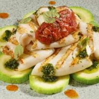 Calamari alla griglia в Папалео