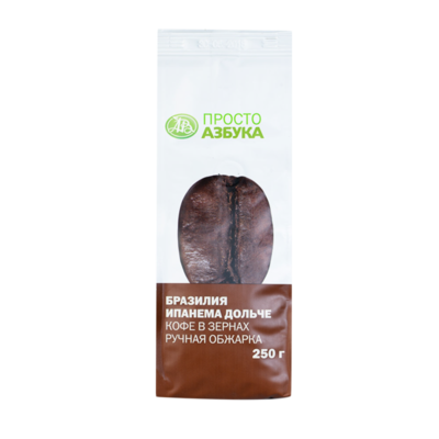 Кофе в зернах Арабика Бразилия в Азбука Вкуса Экспресс Меню по цене 707 ₽