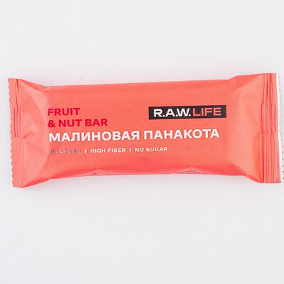 Батончик Raw Life Малиновая панакота в Даблби по цене 190 ₽