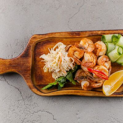 Креветки тигровые в Мангал по цене 510 ₽