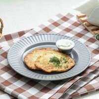 Драники из кабачков и шампиньонов со сметаной в Пельмеша