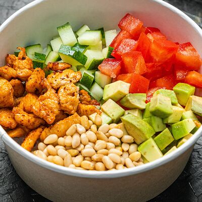 Поке с курицей в UNAGI ROLLS по цене 599 ₽