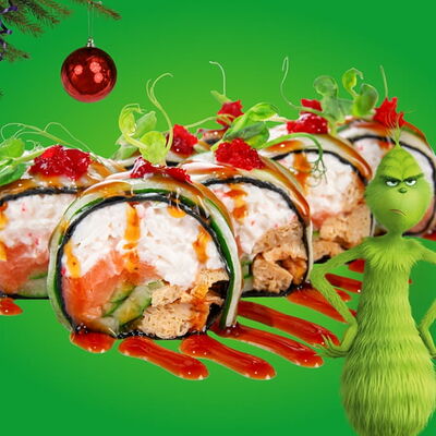 Гринч ролл в Rolik по цене 600 ₽