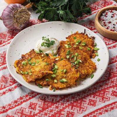 Драники с сыромв Драник по цене 409 ₽